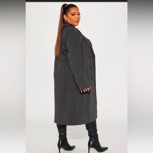 Charcoal Pinstripe Blazer 🩶 Never Worn